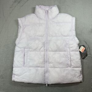 Free People FP Movement Oversized Vest In A Bubble Puffer Womens Medium Pink New